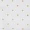 Metallic White/Gold Reversible Polka Dot Table Runner 13" x 72"